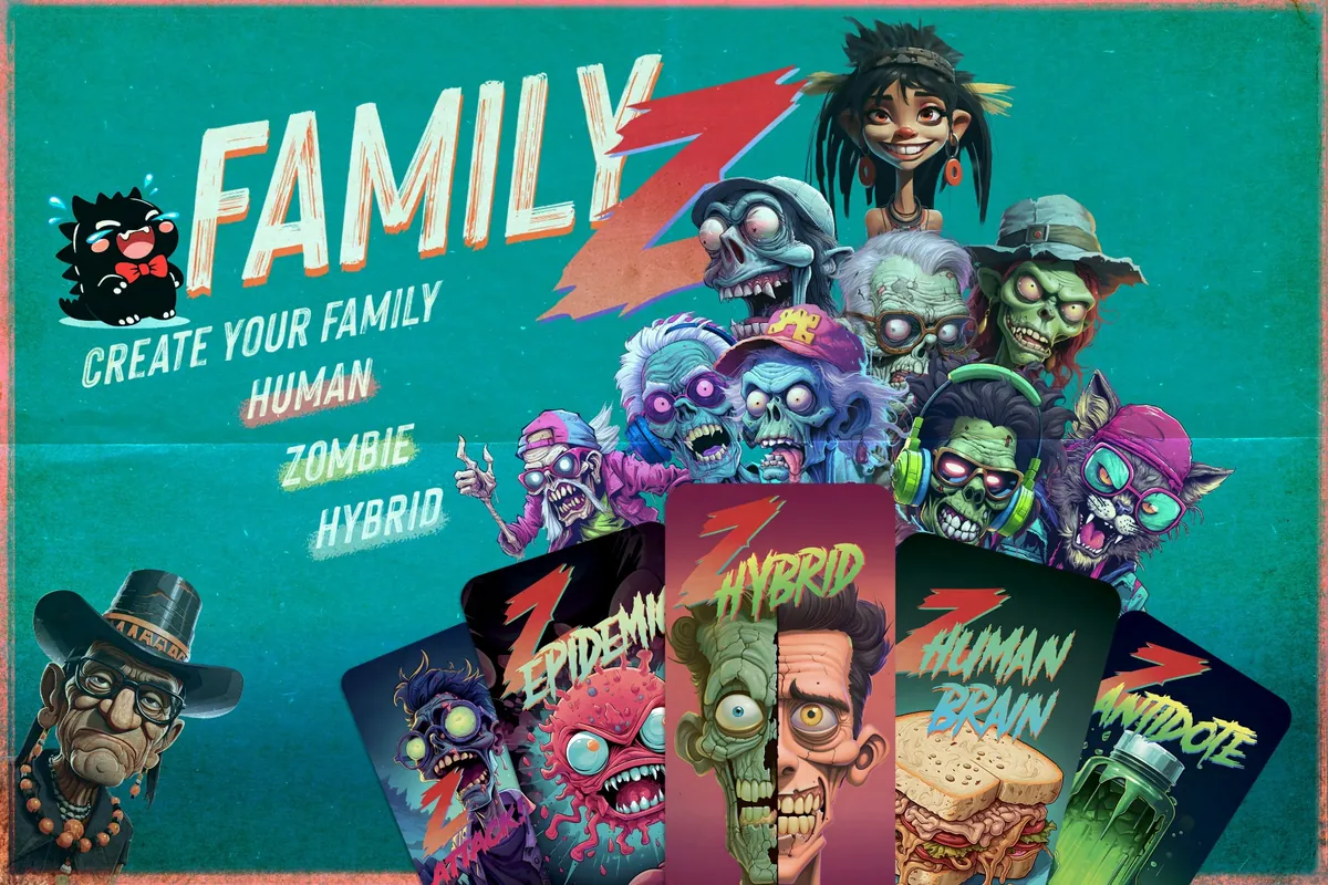 Les familles de FamilyZ : humaine, zombie ou hybride